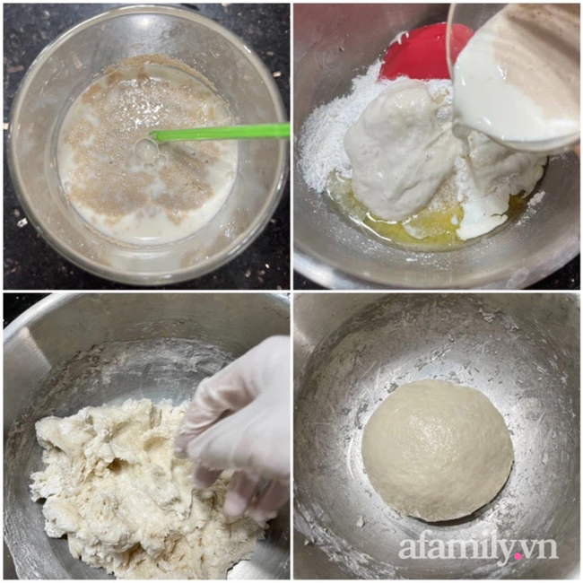 Lấy bột ra làm bánh bao đổi món ăn sáng cho cả nhà. Hình ảnh 5